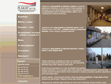 Tablet Screenshot of plakatovani.eu